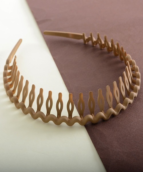 カチューシャセットページュゴールド カチューシャセットページュゴールド - ヘアアクセサリー公式 ストア