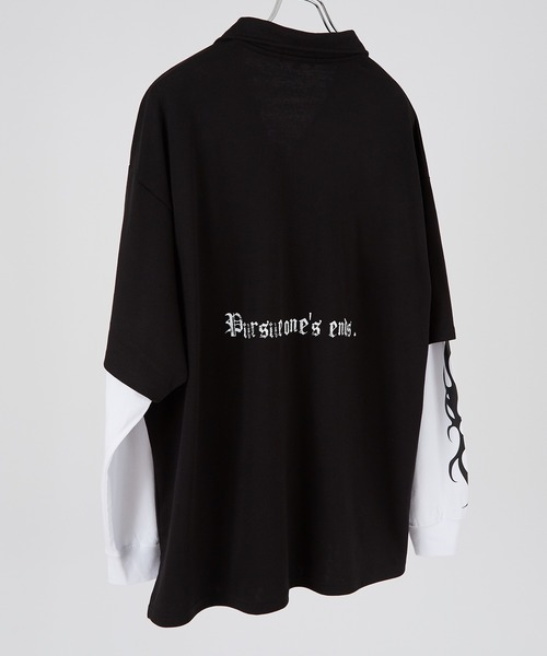 PEOPLESTYLE 長袖Tシャツ ハーフジップ ロンＴ 通気 男女兼用 黒 PEOPLESTYLE 長袖Tシャツ ハーフジップ ロンT 通気 男女兼用 黒