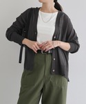 カーディガン UVカット接触冷感ショート丈シア...の詳細画像5