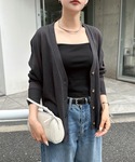 カーディガン uvカット 夏 UVカット接触冷...の詳細画像5