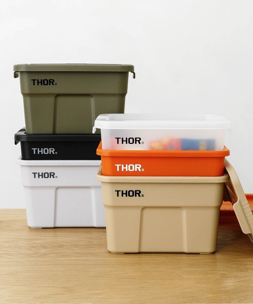 メンズ 収納 THOR Mini Tote DC ソー ミニトート ディーシー ミニコンテナ 収納ボックス フタ付き｜zozo｜08