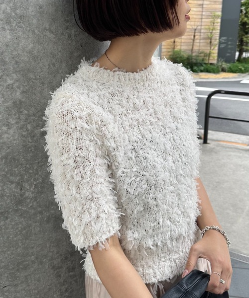 フレア袖総針ニット | PROPORTION BODY DRESSING