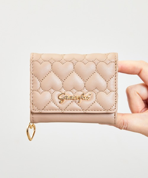 Sunny Side（サニーサイド） 財布 SUNNY SIDE:ハート キルティング 三