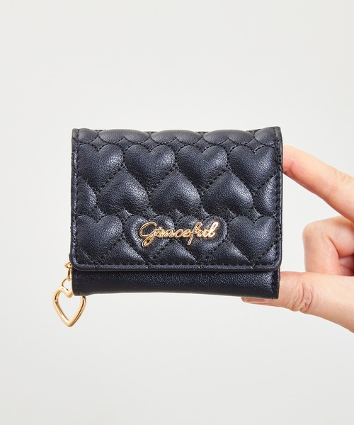 Sunny Side（サニーサイド） 財布 SUNNY SIDE:ハート キルティング 三