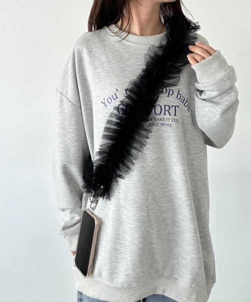 CLEA 「7色展開」チュールフリルスマホショルダー : ZOZOTOWN Yahoo