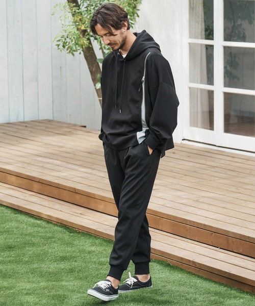 CAMBIO（カンビオ） パーカー mpa3501-Zipper Design Pullover Parka