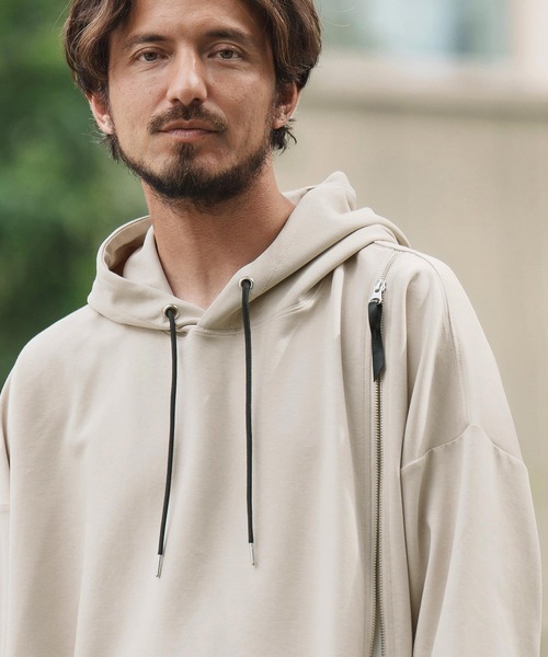 CAMBIO（カンビオ） パーカー mpa3501-Zipper Design Pullover Parka