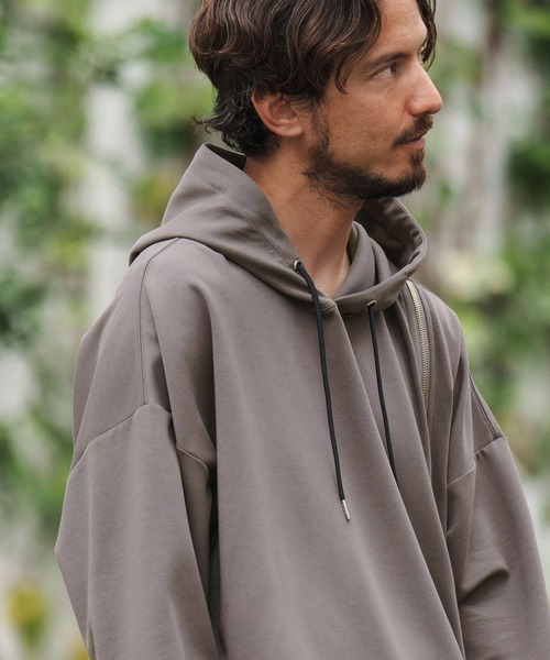 CAMBIO（カンビオ） パーカー mpa3501-Zipper Design Pullover Parka