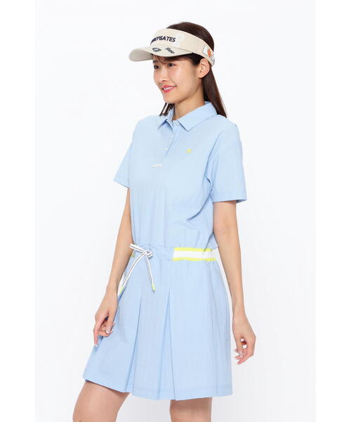 新品未使用　　PEARLY GATES ワンピース PEARLY GATES ワンピース 「PEARLY GATES」ストレッチサッカー