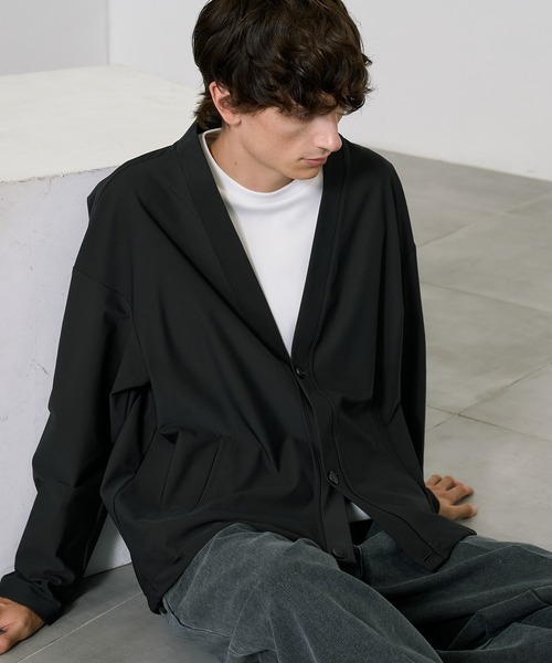 PUBLIC TOKYO カーディガン 「セットアップ対応」Air Tool(エアトール