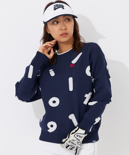 ゴルフ　フィラゴルフ　ニットセーター レディース FILA GOLF ニット セーター 「FILA GOLF/フィラゴルフ