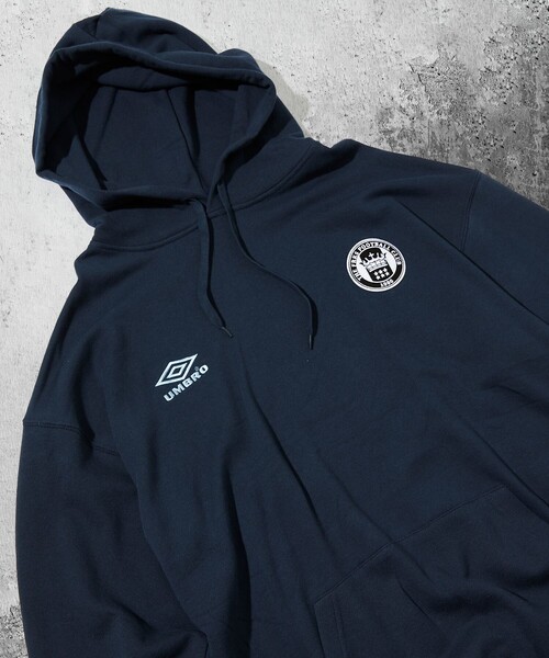 パーカー UMBRO/アンブロ SP Sweat Parka/別注 ロゴスウェットパーカー/フーディー メンズ