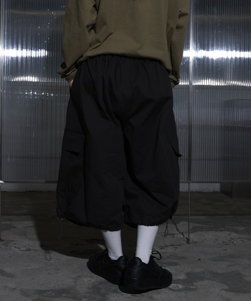 FOLLOWIN カーゴパンツ 「UNISEX」8部丈バミューダカーゴワイド