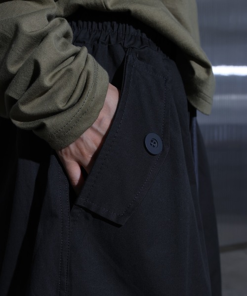 FOLLOWIN カーゴパンツ 「UNISEX」8部丈バミューダカーゴワイド