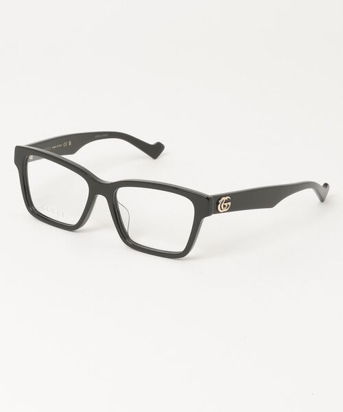 伊達メガネ メガネ 眼鏡 「GUCCI/グッチ」スクエア メガネ GG1476OK 001 レディース メンズ
