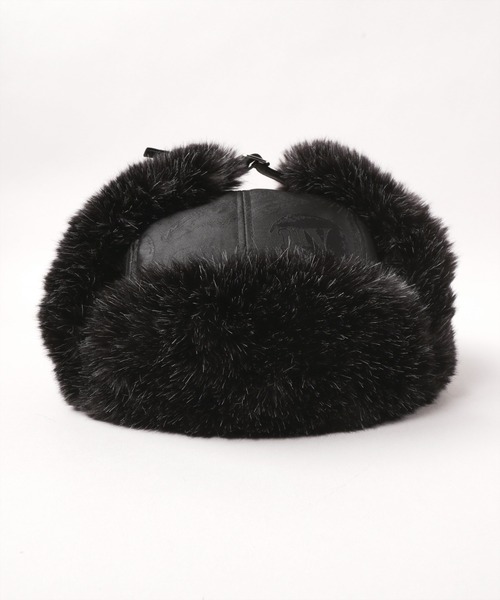 美品　CA4LA フライト　キャップ CA4LA（カシラ） キャップ 帽子 HAND KNITTED FLIGHT CAP メンズ