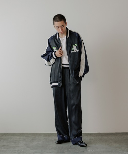 FACETASM ファセッタズム スカジャン ガウン スカガウン ブラック FACETASM スカジャン FACETASM/ファセッタズム SOUVENIR JACKET