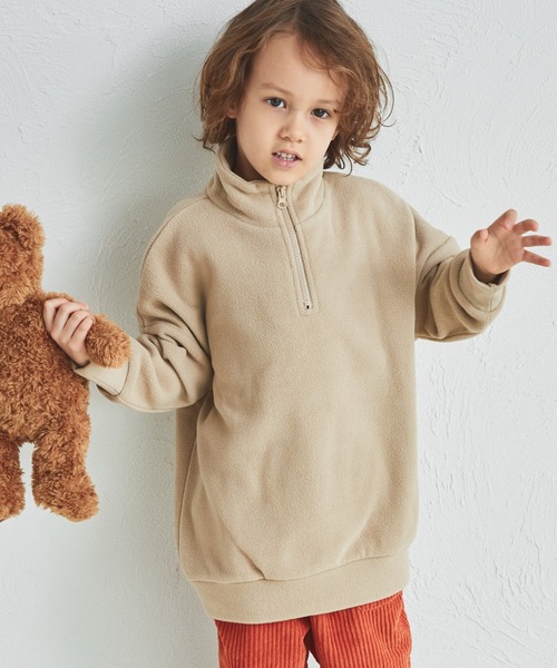 pairmanon（ペアマノン） トレーナー マイクロフリース ハーフジップ