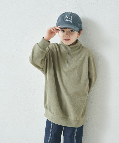 pairmanon（ペアマノン） トレーナー マイクロフリース ハーフジップ