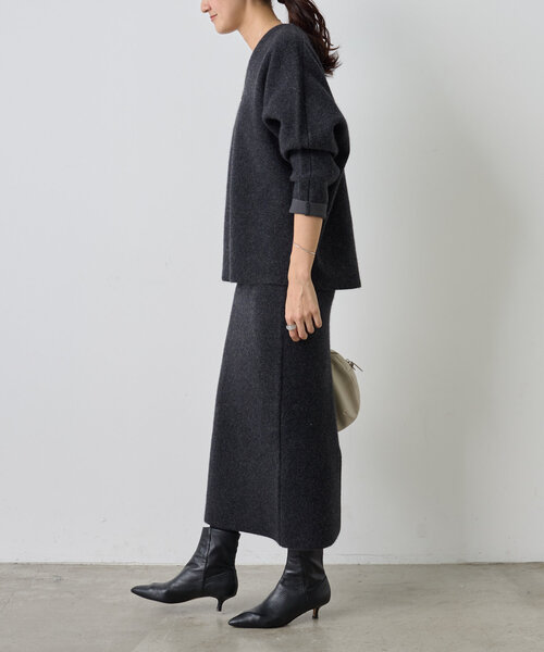 ビアズリー　BEARDSLEY ニット　スカート BEARDSLEY スカート ファーニットスカート : ZOZOTOWN Yahoo!店