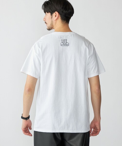 【BGS bali】Rutopia★Beach Photo Tee★ビーチフォトＴシャツ THE DAY ON BEACH tシャツ 「SHIPS別注」THE BEACH: フォト