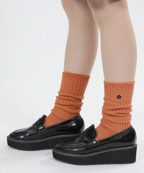 MARY QUANT（マリークヮント） 靴下 マリークワント ロングリブ