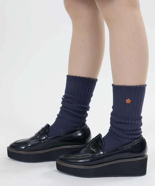 MARY QUANT（マリークヮント） 靴下 マリークワント ロングリブ