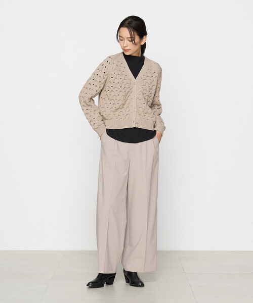 K.T KIYOKO TAKASE（K.T キヨコ タカセ） パンツ 2WAYストレッチ