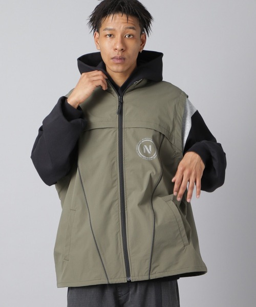 NUMERALS ベスト ジレ 「NUMERALS」ソフトシェルベスト メンズ