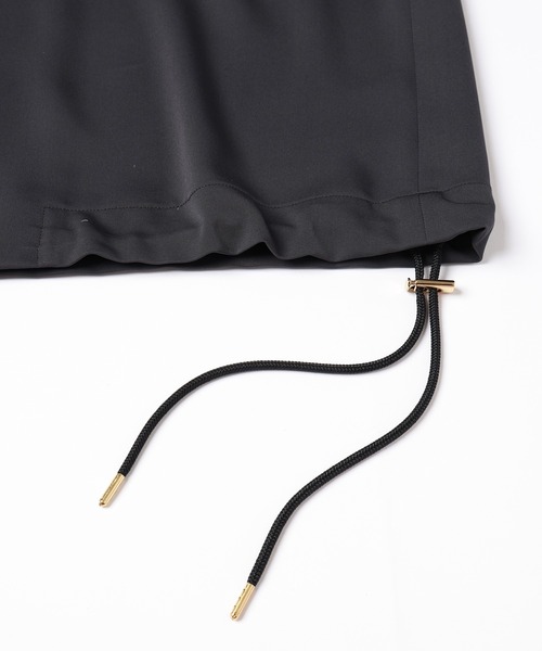 CULLNI コート ジャケット Dry Stretch Twill Drawstring Open