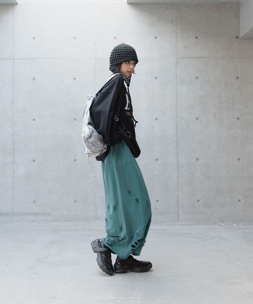 PAGEBOY スカート ダメージウラケナロースカート : ZOZOTOWN
