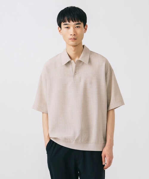 BEAMS ポリメランジ ポロシャツ【吸水速乾】 BEAMS HEART ポロシャツ ポリメランジ ポロシャツ「吸水速乾