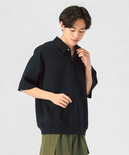 BEAMS ポリメランジ ポロシャツ【吸水速乾】 BEAMS HEART ポロシャツ ポリメランジ ポロシャツ「吸水速乾