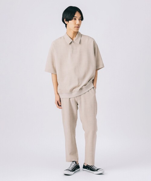 BEAMS HEART ポロシャツ ポリメランジ ポロシャツ「吸水速乾