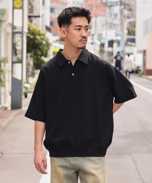 BEAMS ポリメランジ ポロシャツ【吸水速乾】 BEAMS HEART ポロシャツ ポリメランジ ポロシャツ「吸水速乾