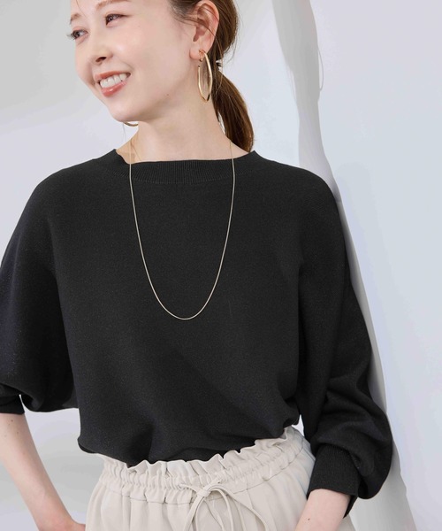 ROPE' PICNIC（ロペ ピクニック） ニット セーター 「洗濯機OK」ラメ混