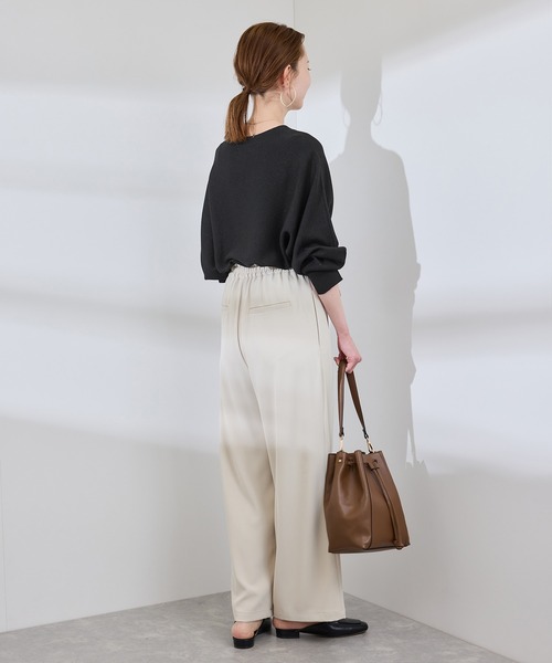 ROPE' PICNIC（ロペ ピクニック） ニット セーター 「洗濯機OK」ラメ混