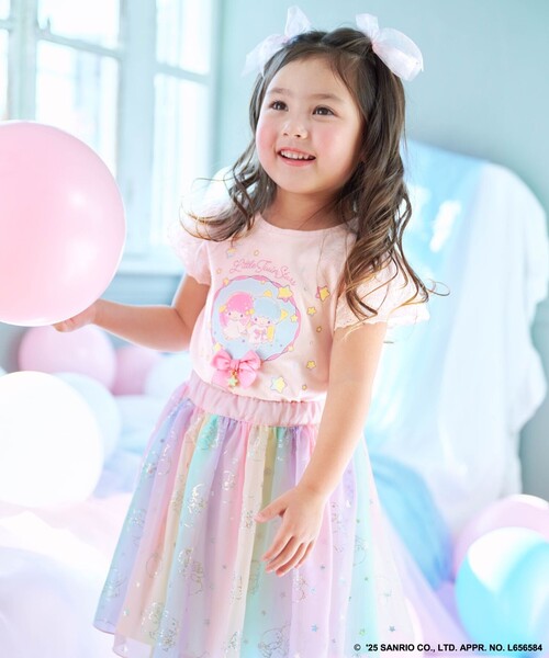 ANY（エニィ） スカート 「any FAM× リトルツインスターズ 」キキ