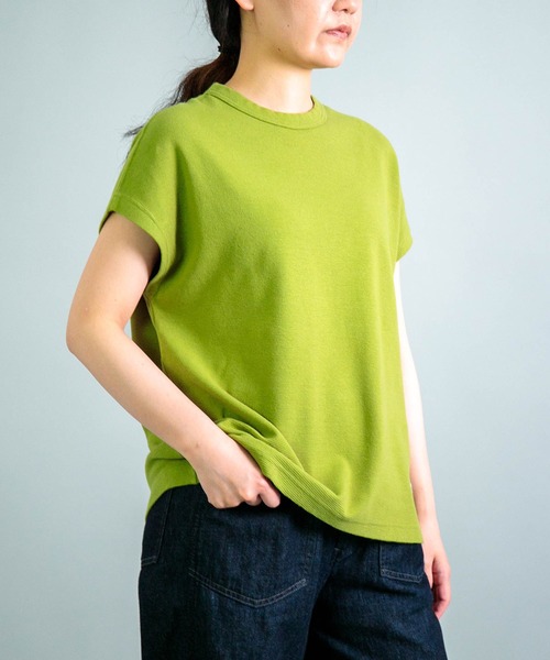 tシャツ 「 OMNIGOD womens / オムニゴッド 」 KLフライス フレンチスリーブTシャツ レディース
