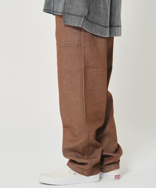 ROUGH TRADE ジーンズ カラーデニム イージーベイカーパンツ(M1