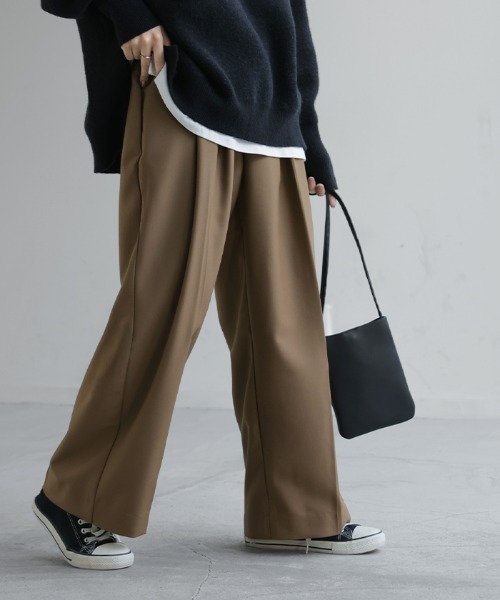 HUG.U（ハグユー） スラックス パンツ 盛れる” グルカパンツ