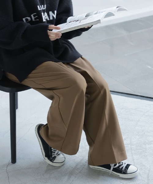 ＜H＞　グルカパンツ HUG.U（ハグユー） スラックス パンツ 盛れる” グルカパンツ