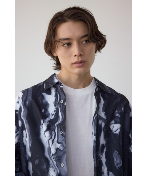 AZUL BY MOUSSY（アズールバイマウジー） シャツ ポリエステルスエード