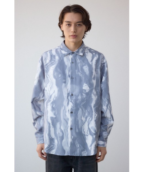 AZUL BY MOUSSY（アズールバイマウジー） シャツ ポリエステルスエード