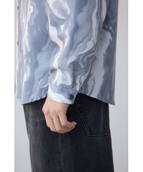 AZUL BY MOUSSY（アズールバイマウジー） シャツ ポリエステルスエード