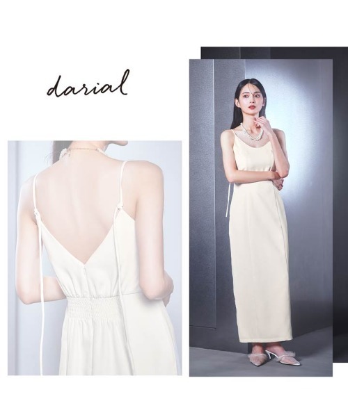 darial（ダリアル） ドレス 「darial」asymmetry cami onepiece