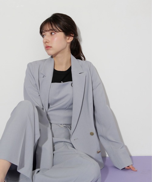 JILL by JILLSTUART ダブルテーラードジャケット JILL by JILL STUART｜<セットアップ対応>ダブルブレスト