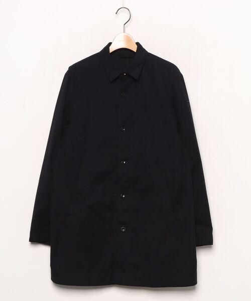 スティーブンアラン　ロングコート　黒 Steven Alan＞ダブル ブレスト ロングコート（その他アウター