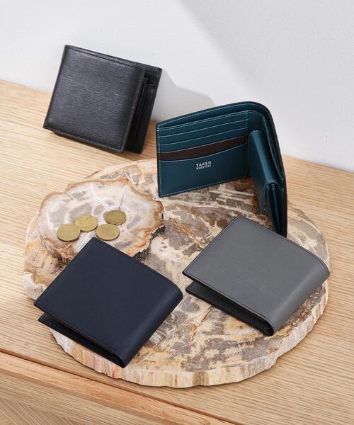 TAKEO KIKUCHI（タケオキクチ） 財布 「NEW レザーリップルシリーズ