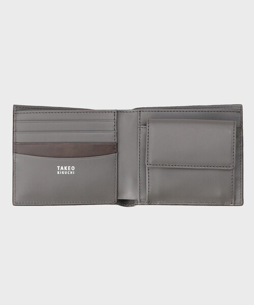 TAKEO KIKUCHI（タケオキクチ） 財布 「NEW レザーリップルシリーズ